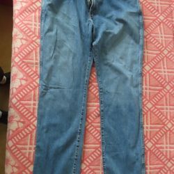 Ariat Jeans Mens 40x36 Blue Jeans Denim Jeans Heritage Relaxed Boot Cut (41x35)