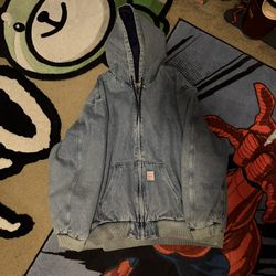 Levi’s Hooded Denim Jacket SIZE 3XL
