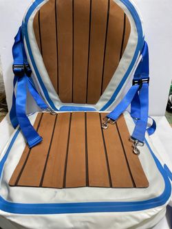 Boat Seat with Teak EVA Foam Pad
