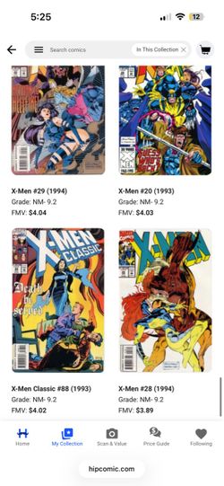 4 comics