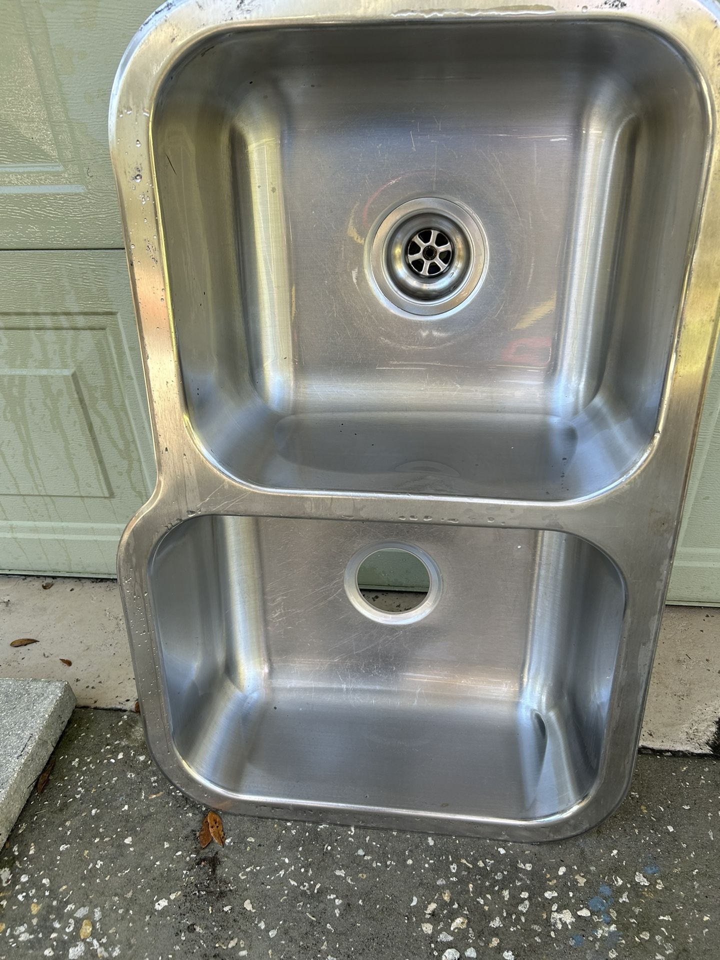 Double Stainless Steel Sink