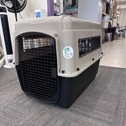 36” Travel Dog Kennel – Durable Plastic Crate for Medium & Large Pets, New 🐶✈️ 