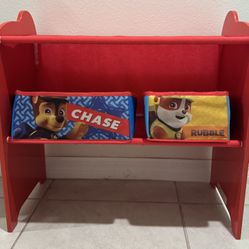 PAW Patrol 6-Bin Design & Store Toy Organizer