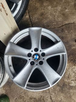 Bmw x5 18 inch wheel rim with tire pressure sensor