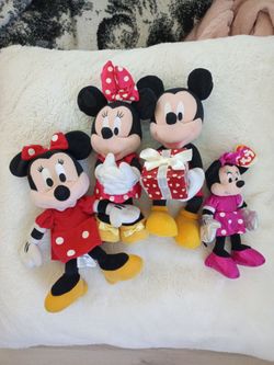 Mickey and Minnie Stuffies