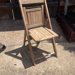 Vintage Wooden Child’s Chair. Decorative And Fragile