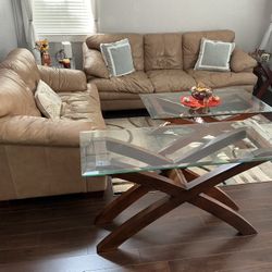 Living Room Tables ( Set of 3 ) & 5x7 Area Rug