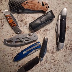 Assorted Pocket Knives