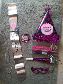 Birthday celebration 6 pieces