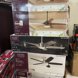 5 Abanicos Nuevos De Lujo A Solo $95 Cada Uno Y Uno De 56” A $165 O Los 5 Por $550 De Lujo 