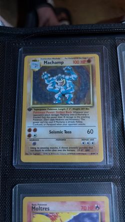 Machamp holo 1st edition