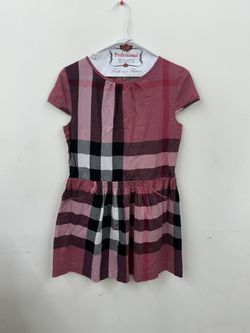 Red Burberry Children’s Dress 14Y