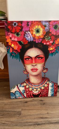 Colorful Paint On Canvas