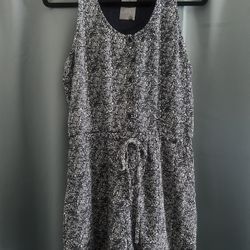 Navy Romper