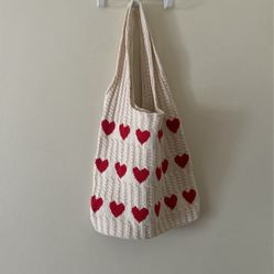 Heart Pattern tote 