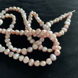 Genuine Pearl Necklace 