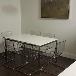 Table With 6 Chairs