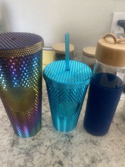 Starbucks Tumblers And Glass Water Bottle