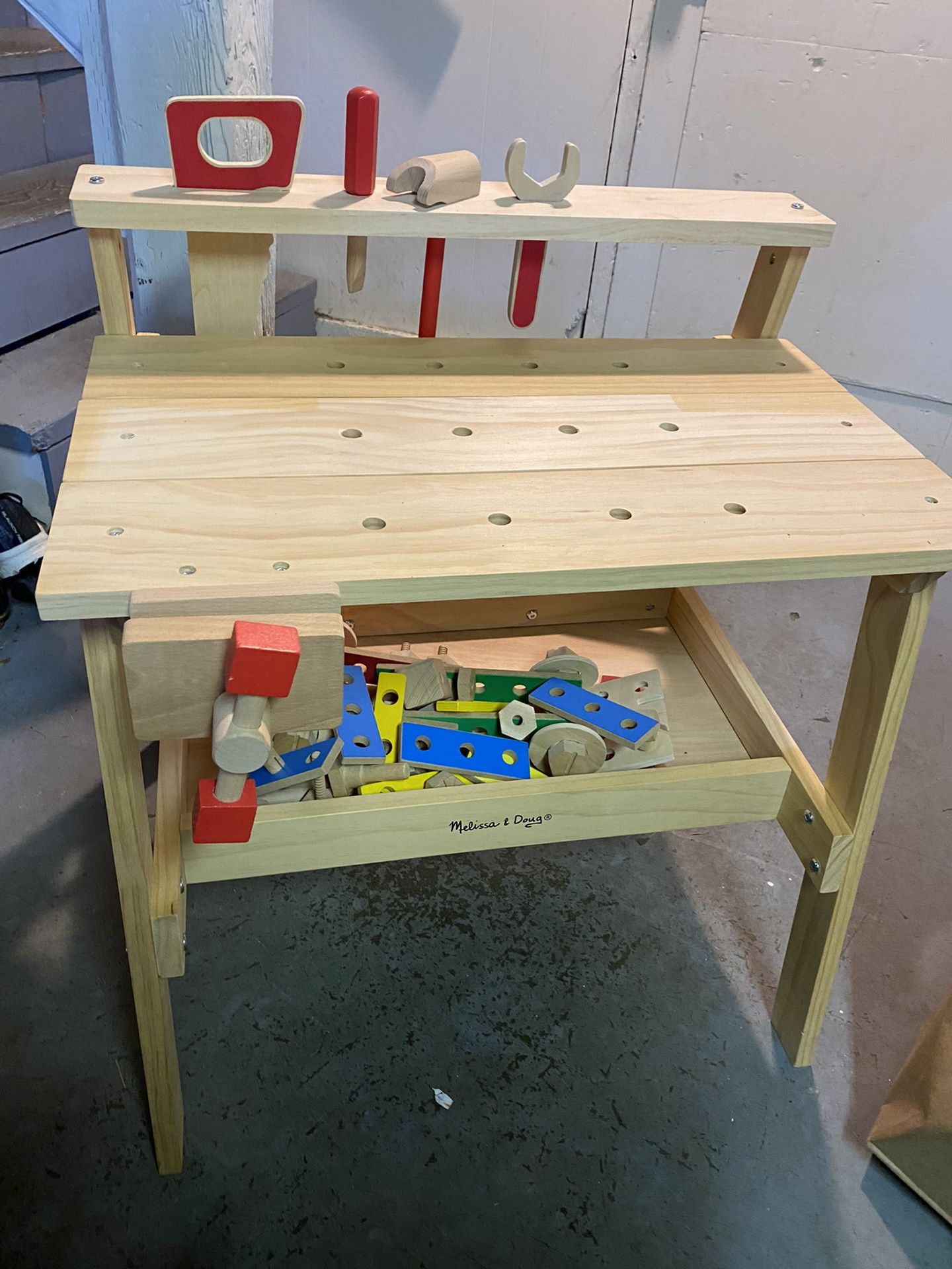 Melissa and Doug Wooden Project Workbench