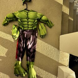 Hulk Costume - Size 4/5