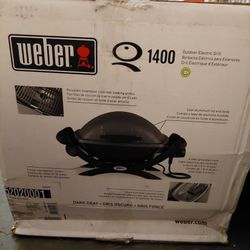 New Weber Electric Grill 
