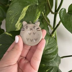 Cat Worry Stone Charm 