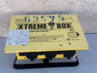 X-Treme Box Portable Power Distribution Center – 50A Output
