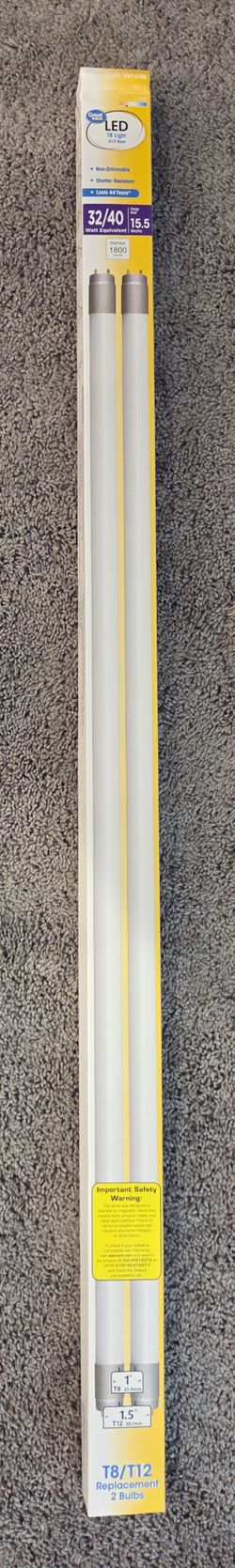 New In Box, 2 LED T8 Light, 32/40 Watt, Non-Dimmable