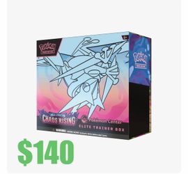 Chaos Rising Pokemon Center Elite Trainer Box