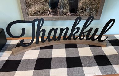 Thankful Decor 