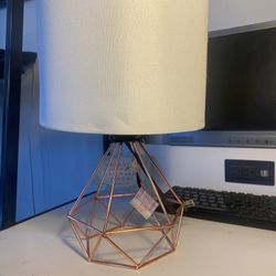 Lamp Pink And White