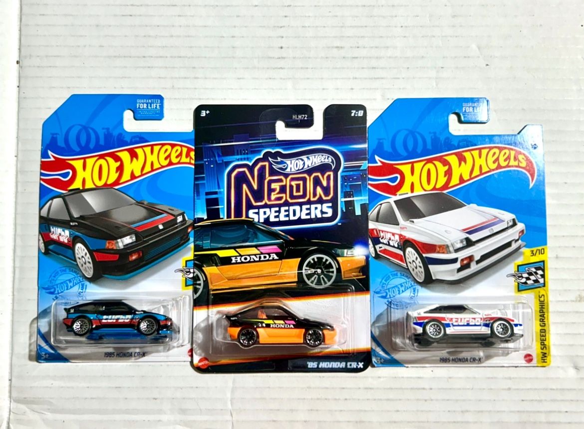 Hotwheels CRX Bundle Of 3