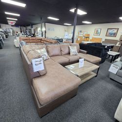 Leather Sectional