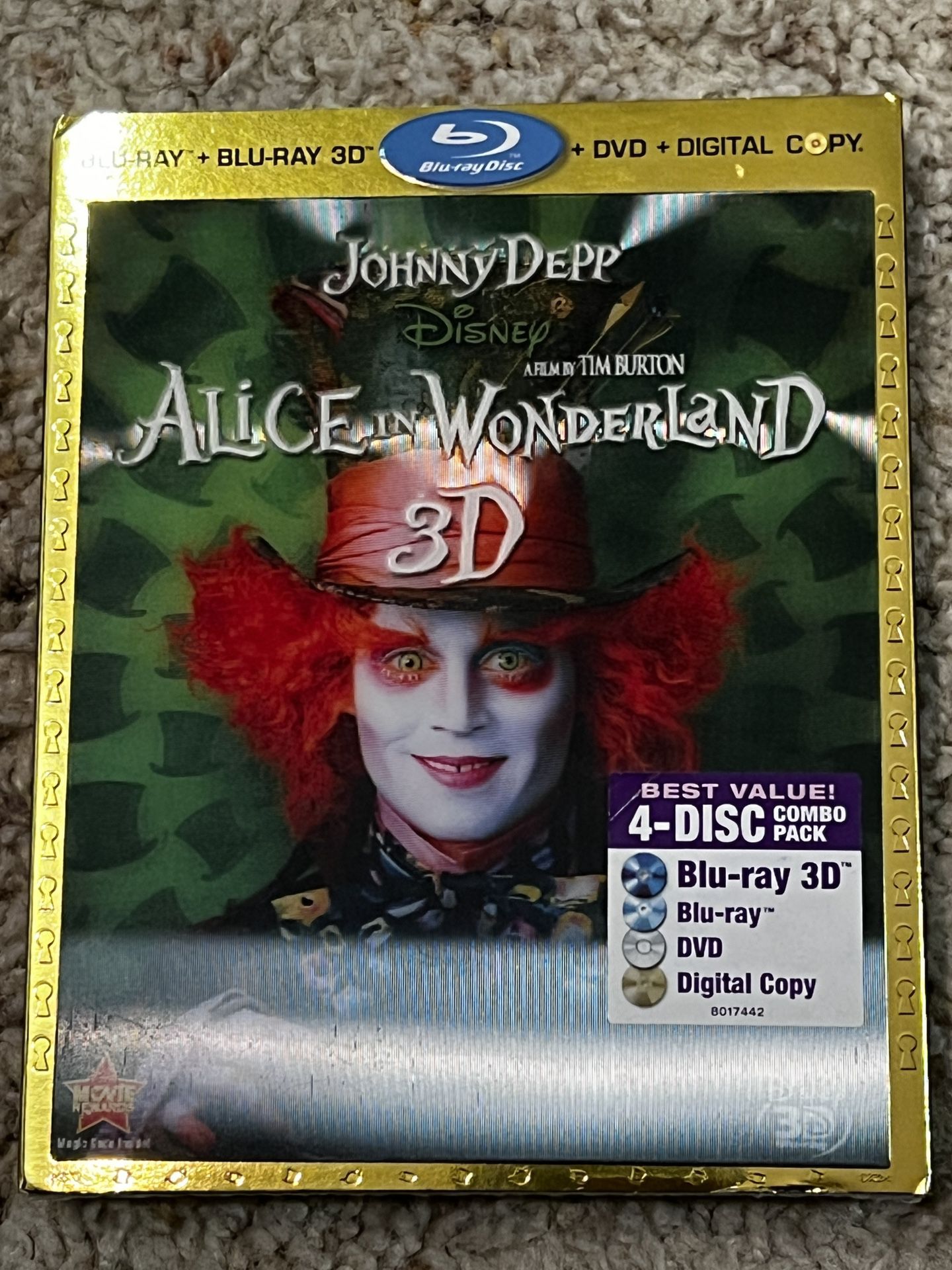 En Blu-Ray+DVD: Alice In Wonderland (1951)