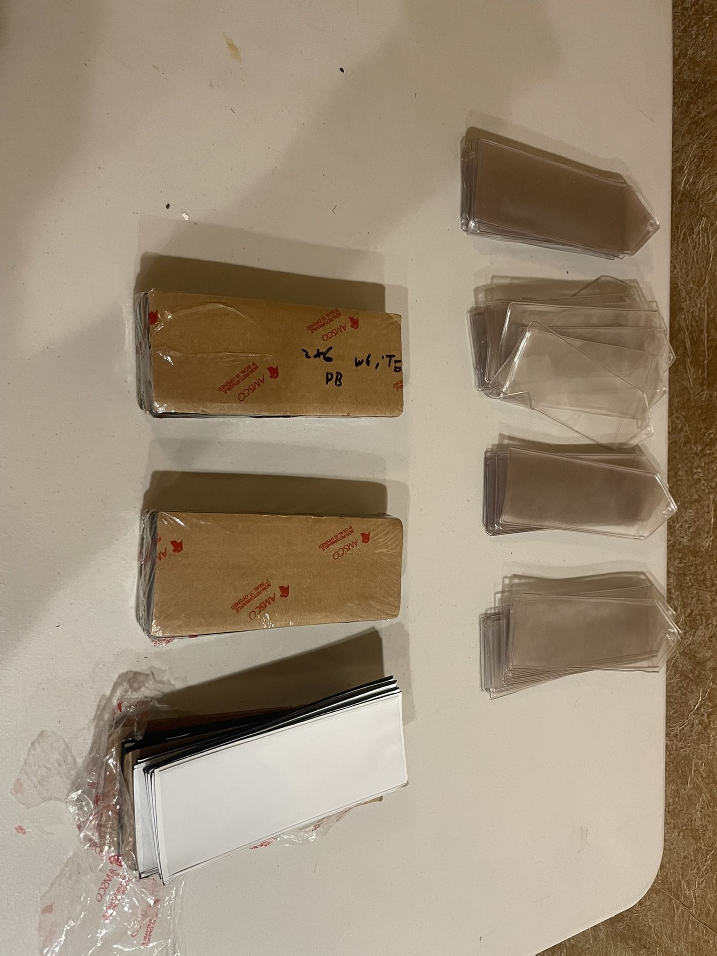 Clear Plastic And Magnetic Photo Bloom Sleeves