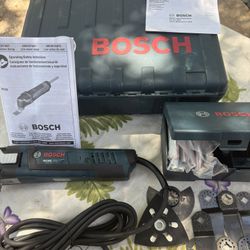 New BOSCH MX30E MULTI-X  Electric Complete Multi Tool Kit-3 Amp, Accessories/Blades/Sanding Pads, 13’ Swivel Cord