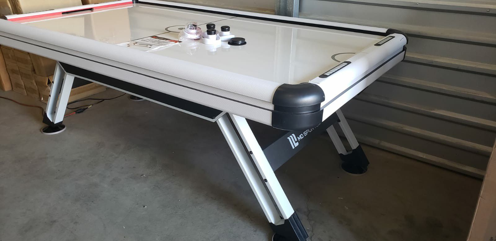 MD Sports 90″ Air Powered Hockey Table