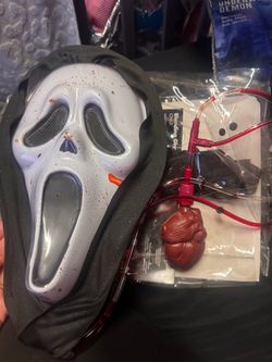 Bleeding ghost face size