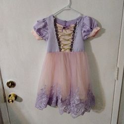 Rapunzel Dress Size 4t Girl Tangled