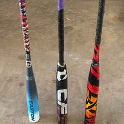 Gently Used Bats For Sale $150 Each