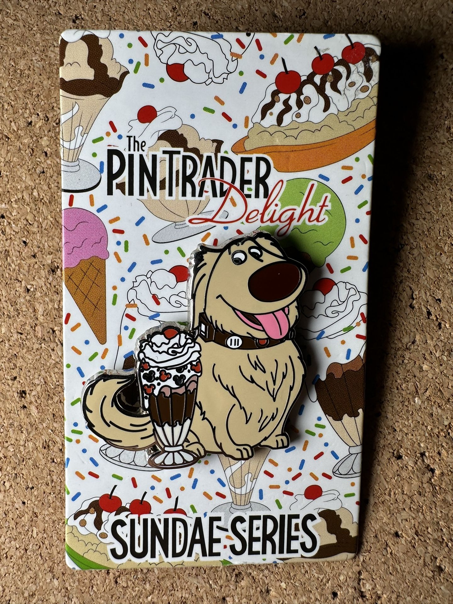 DSSH Pin - Pin Trader Delight Disney Pin - Pixar Up - Dug PTD LE 500 Pin