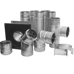 PelletVent Multi-Fuel 4in. Horizontal Kit