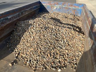 Free river rock, 1-3 inches, 3-5 cubic yards