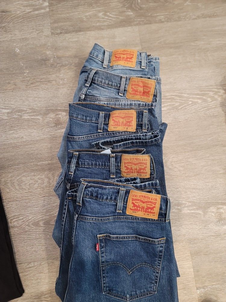 Levi's Jeans 505 $25 Each