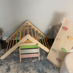 Wooden Toddler Climber 