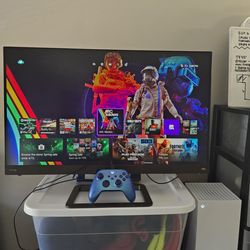 Xbox Series X & 4K Monitor Bundle