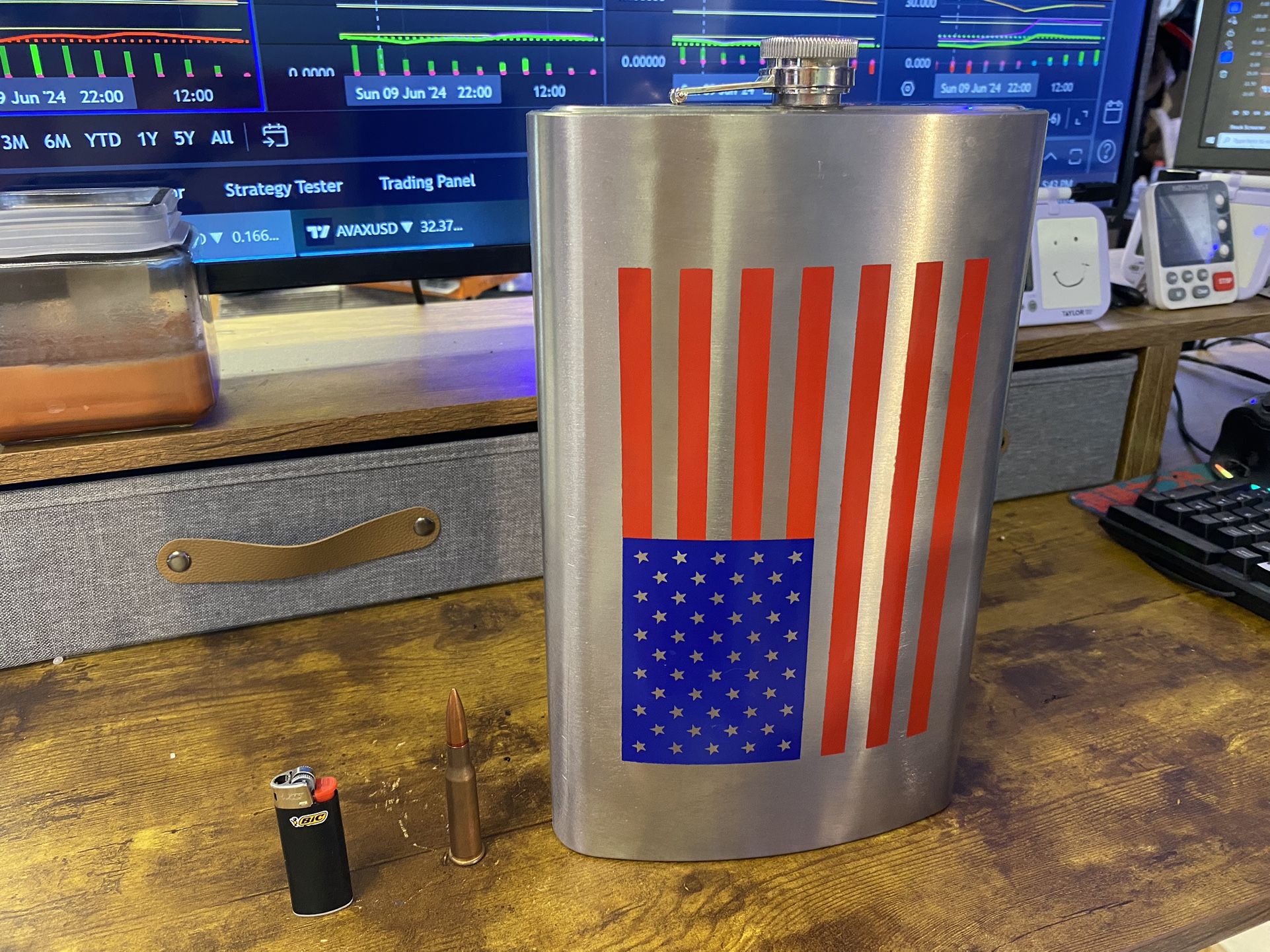 Giant America Flask