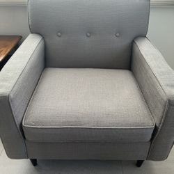 Grey Armchair 