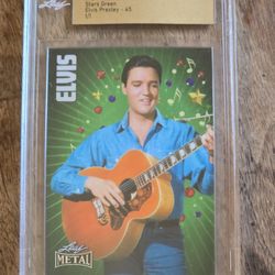 2024 Elvis Presley Leaf Metal Icons Collection Pre-Production Proof 1/1 Stars Green-45