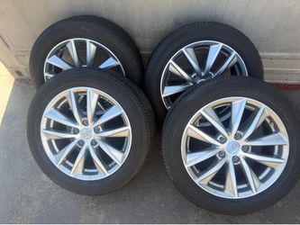 2014-2019 Infiniti q50 premium wheels + tires